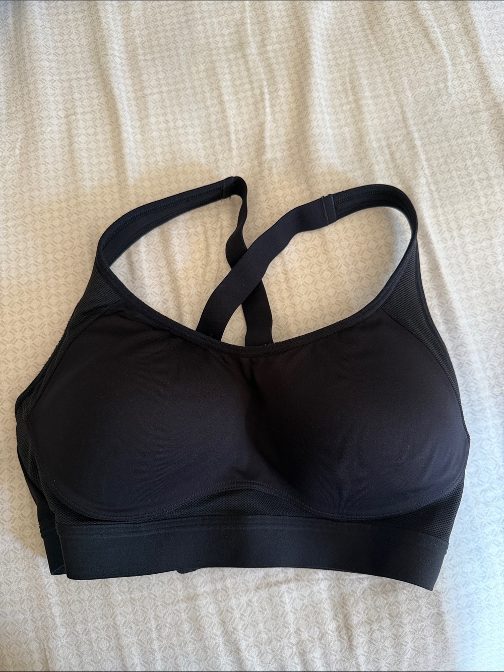 All in motion Women's Black Padded Sports bra size 34c